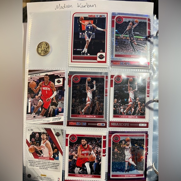 Houston Rockets NBA Basketball Card Collection - Picture 3 of 5